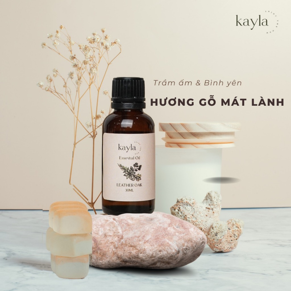 Tinh Dầu Đậm Đặc Leather Oak mùi hương hoa và gỗ Tinh Dầu Đậm Đặc Leather Oak mùi hương hoa và gỗ