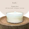 Tealight Elegant Glow – Hương Hoa Cỏ | Kayla
