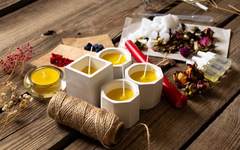 Các loại nến thơm phổ biến và ứng dụng của chúng trong cuộc sống