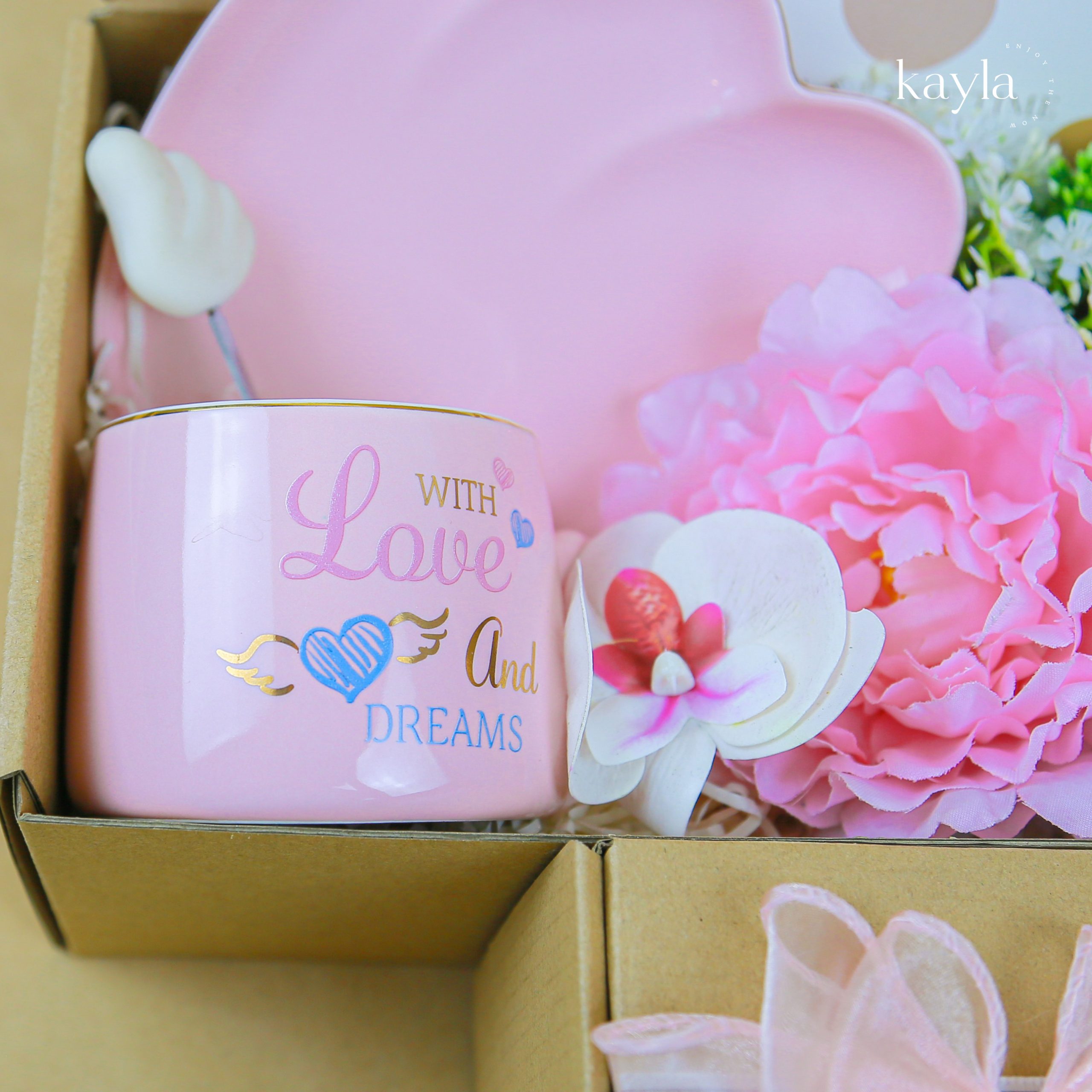 Trọn bộ set quà mood màu hồng cute Trọn bộ set quà mood màu hồng cute