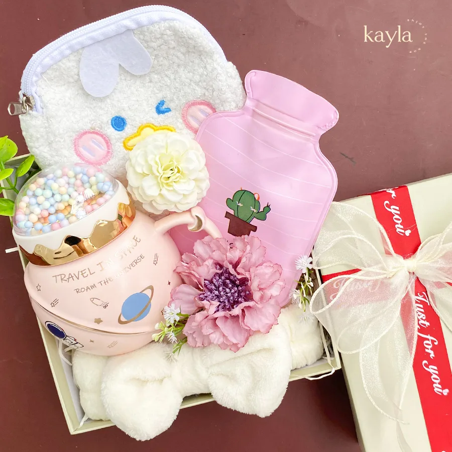 Set Quà Tặng Phụ Kiện Ly Sứ Xuân An Khang