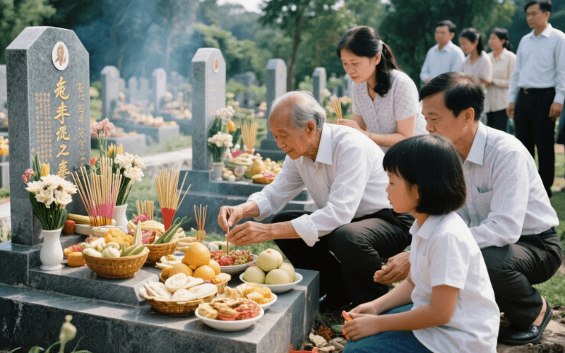 Cúng Ngoài Mộ Rằm Tháng 7 Cần Lưu Ý Những Gì? Cúng ngoài mộ rằm tháng 7