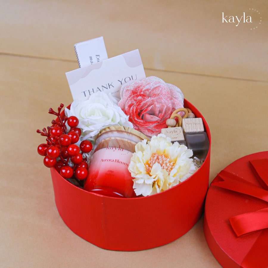 Set Quà Tặng Năng Lượng Nến Aurora Bloom