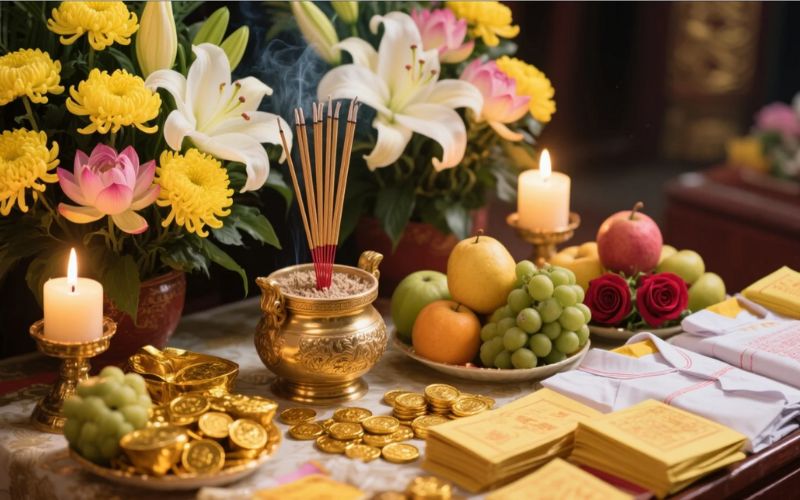 Những lễ vật không thể thiếu khi cúng mộ rằm tháng 7 Những lễ vật không thể thiếu khi cúng mộ rằm tháng 7