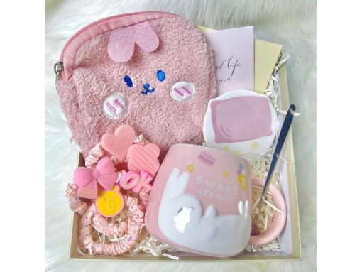 Set Quà Tặng Phụ Kiện Ly Sứ Sweet Dream Đáng Yêu