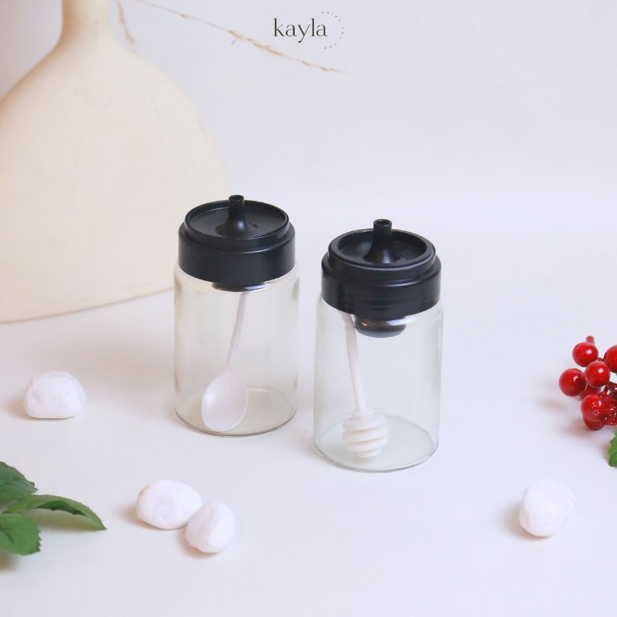 Lọ đựng gia vị kèm muỗng thìa