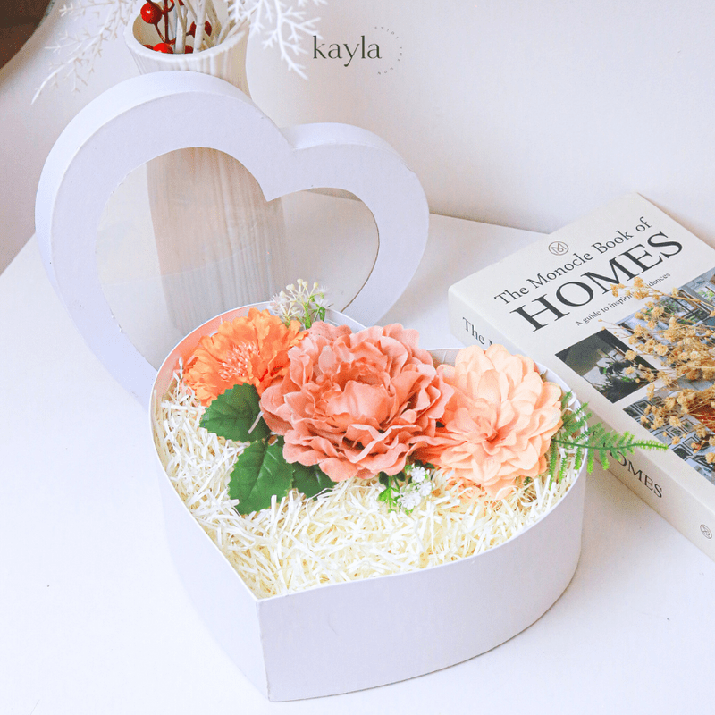 Hộp quà mis hoa tone màu pastel Hộp quà mis hoa tone màu pastel