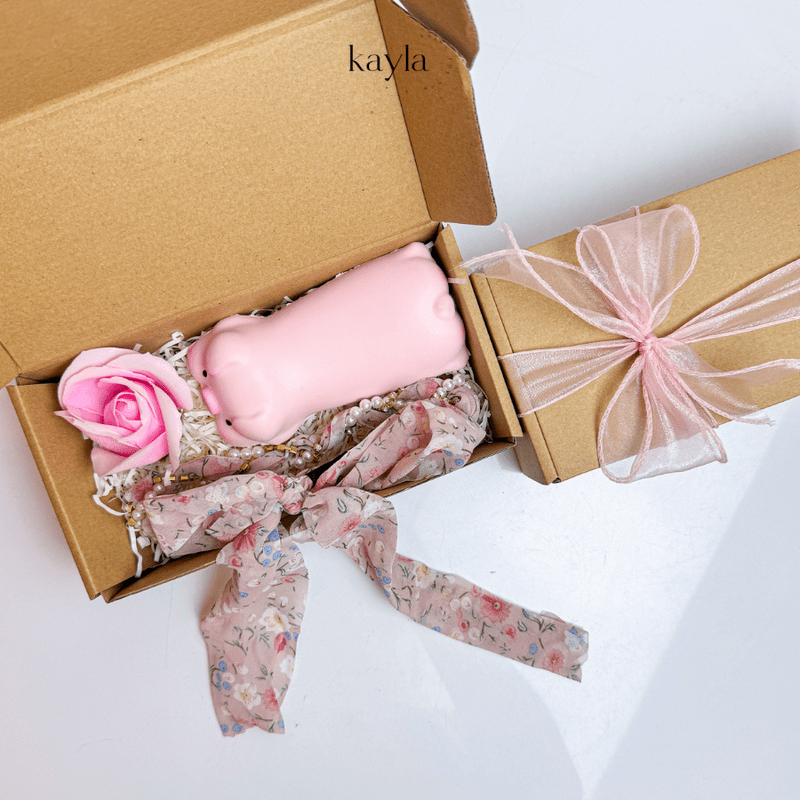 Set Quà Tặng Hồng Xinh Vẹn Tròn