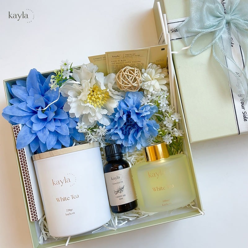 Set Quà An Nhiên Trà Trắng