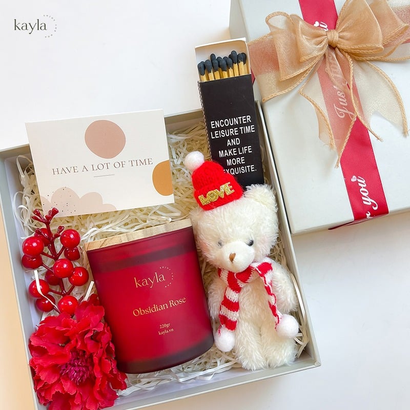 Set Quà An Nhiên Sắc Đỏ