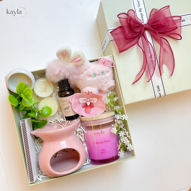 Set Quà Thư Giãn Hồng Ngọt Ngào