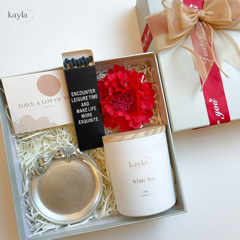 Set Quà Trà Trắng Thanh Lịch