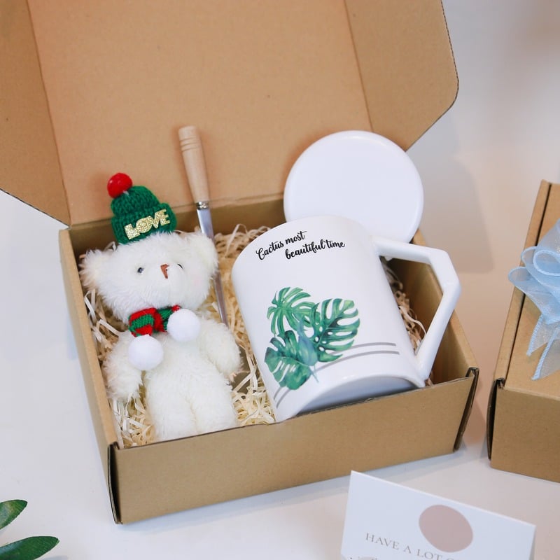 Set Quà Gấu Trắng Yêu Thương