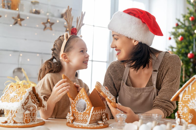 Mẹo trang trí món ăn thu hút trẻ nhỏ dịp Giáng sinh