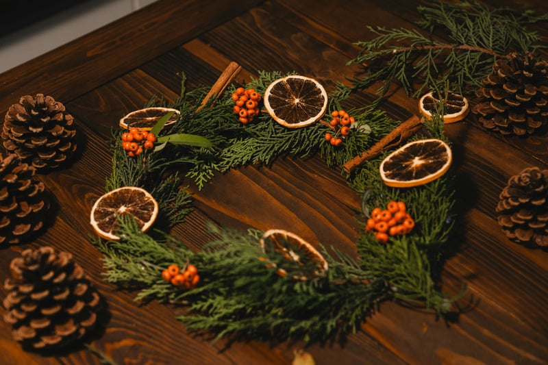 Ý tưởng trang trí sáng tạo cho vòng hoa