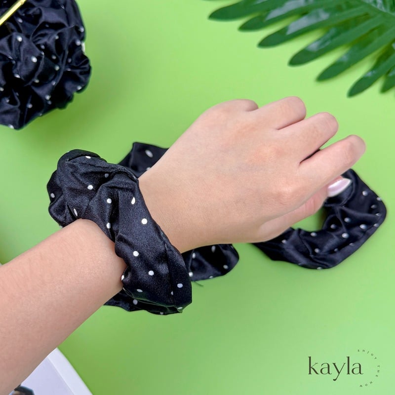 Dây Buộc Tóc Vải Lụa Hàn Quốc Thời Trang