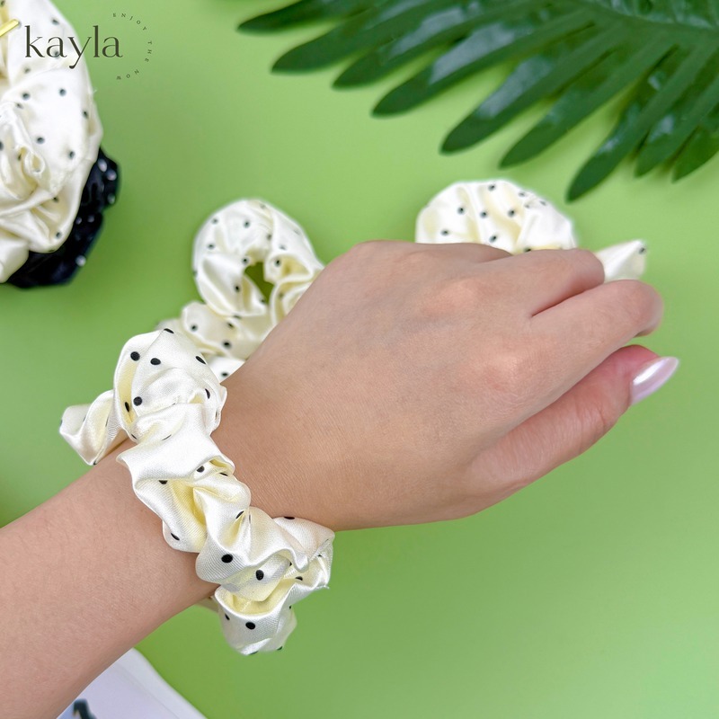 Dây Buộc Tóc Vải Lụa Hàn Quốc Thời Trang