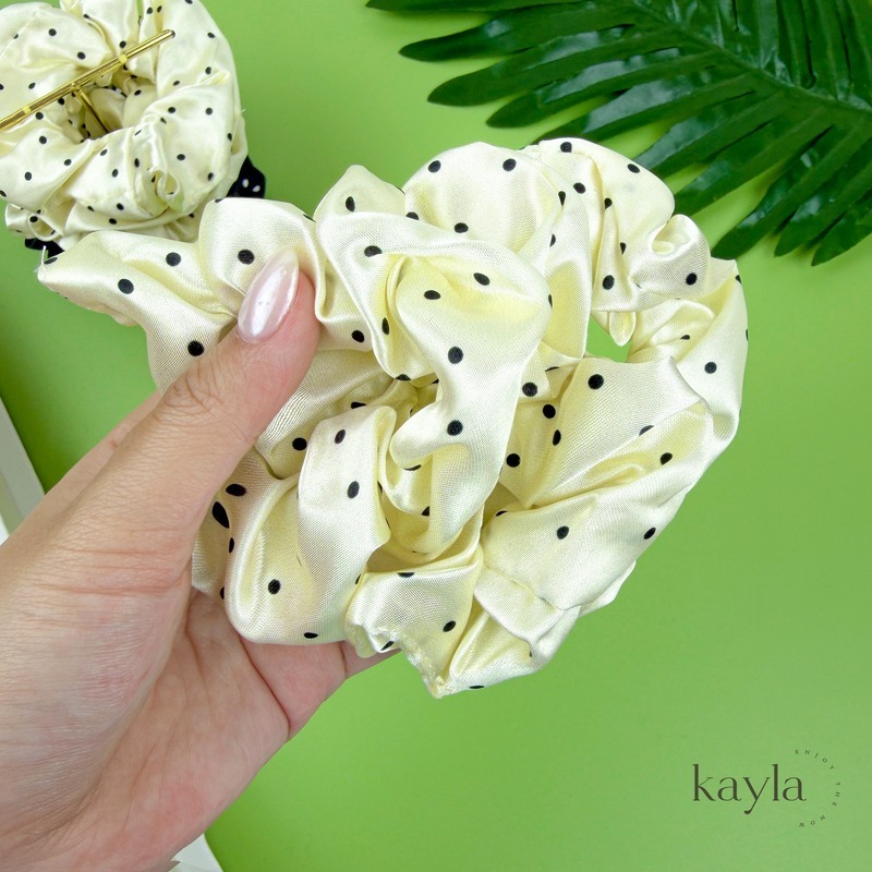 Dây Buộc Tóc Vải Lụa Hàn Quốc Thời Trang