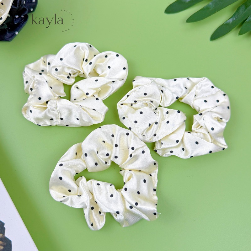 Dây Buộc Tóc Vải Lụa Hàn Quốc Thời Trang