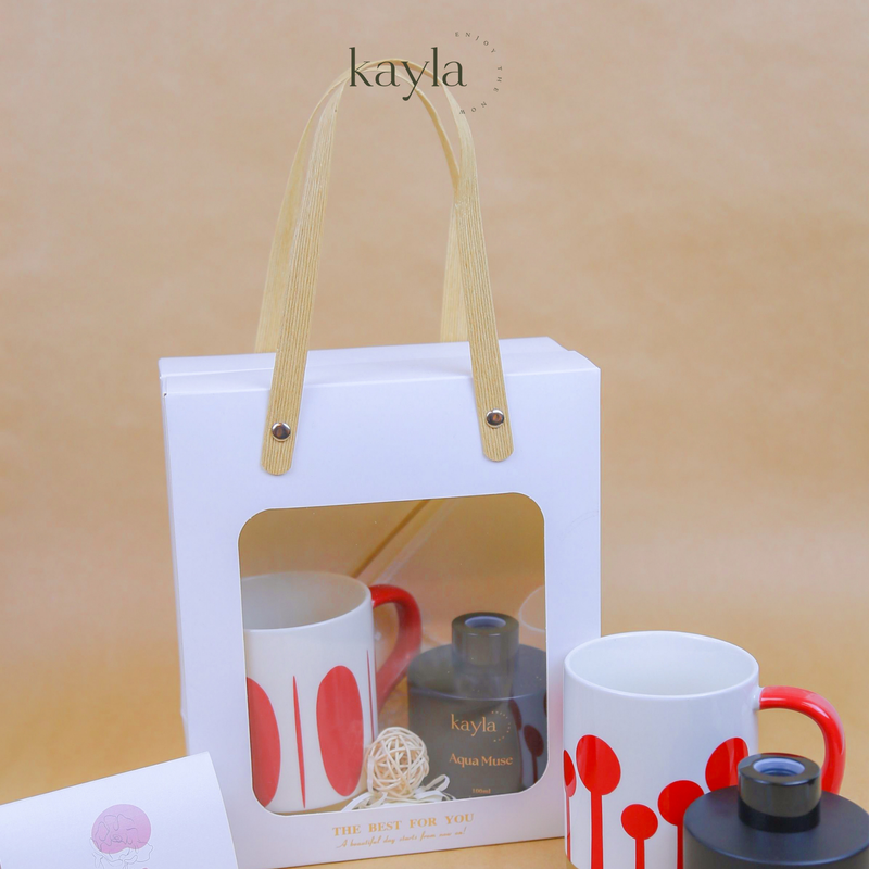 Set Quà Tinh Dầu Khuếch Tán Aqua Muse Yêu Thương