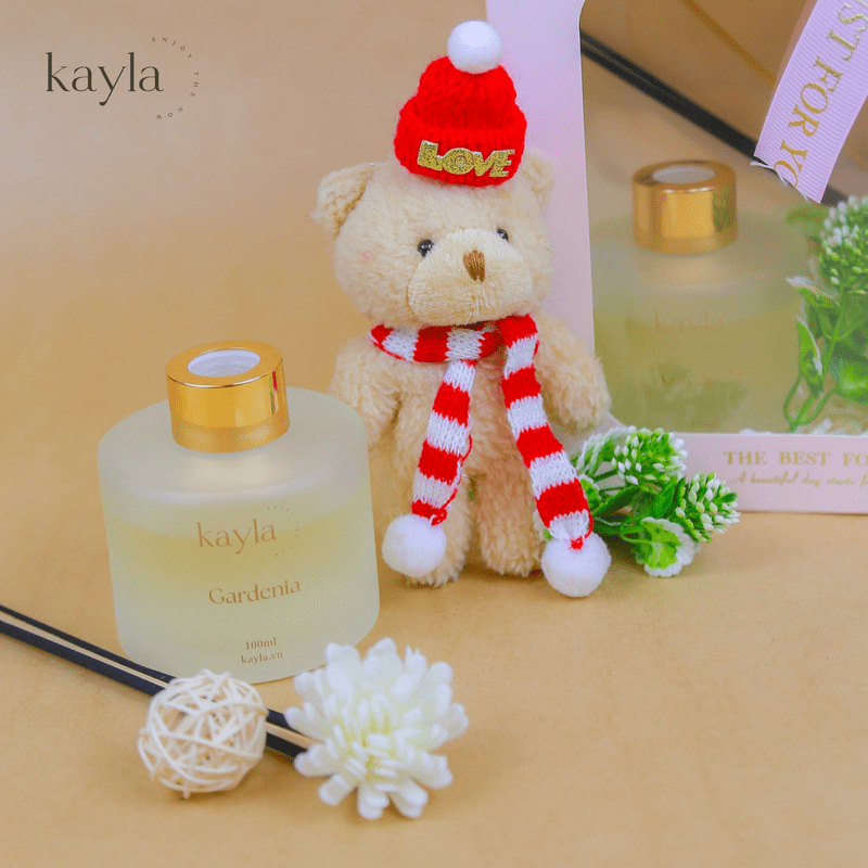 Set Quà Tinh Dầu Khuếch Tán Gardenia Dịu Dàng