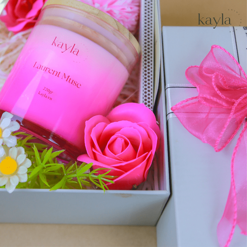 Set quà nến thơm Laurent Muse Ngọt Ngào
