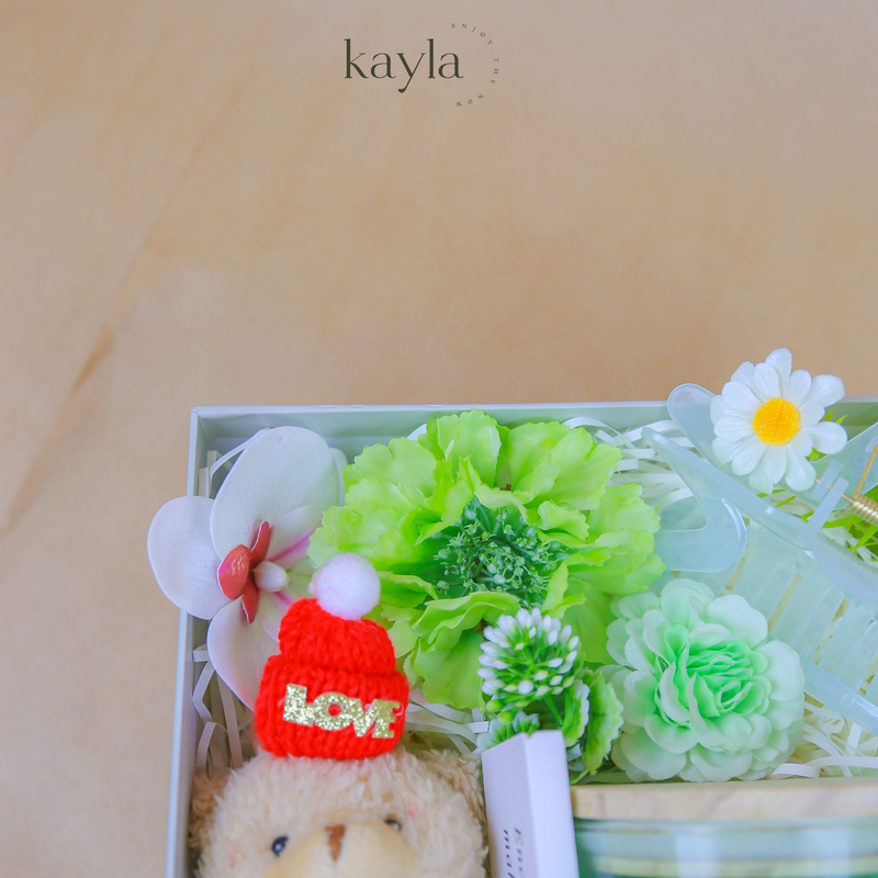 Set quà nến thơm Leather Oak Xanh Mát