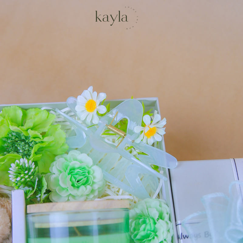 Set quà nến thơm Leather Oak Xanh Mát