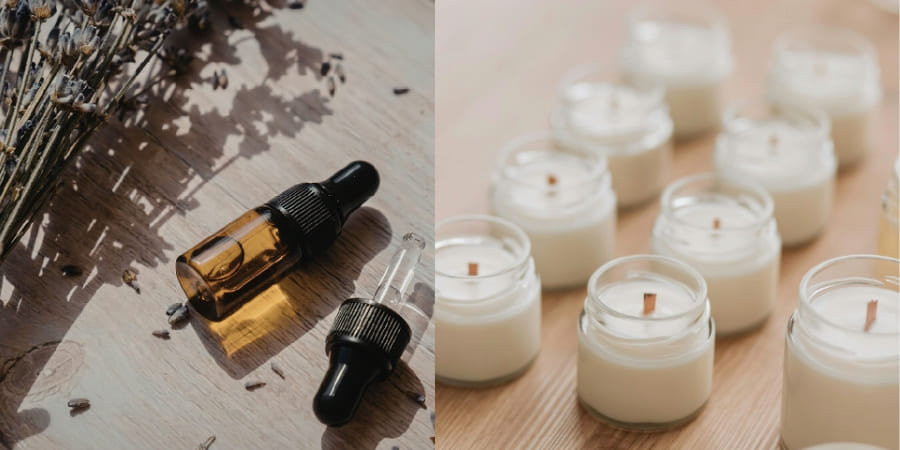 nên dùng nến thơm hay tinh dầu