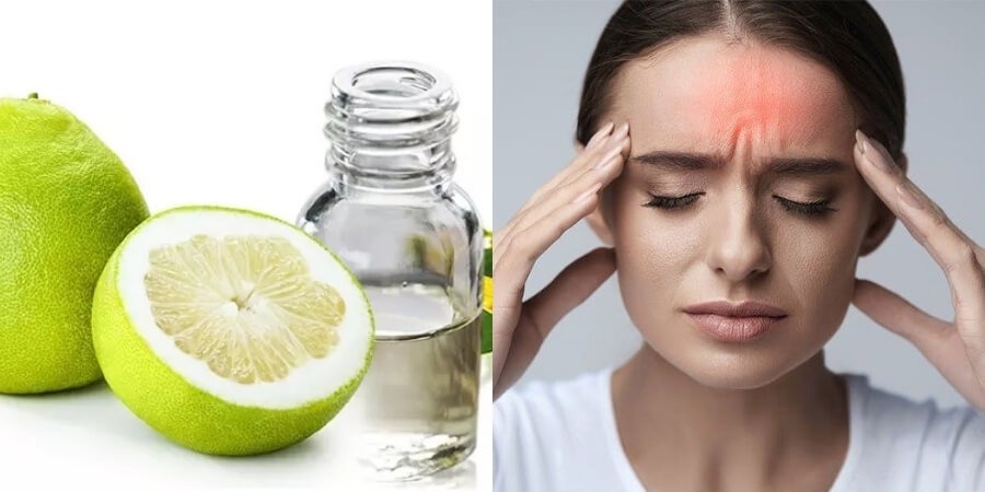 Tinh dầu bưởi dùng để làm gì giảm cảm giác đau đầu