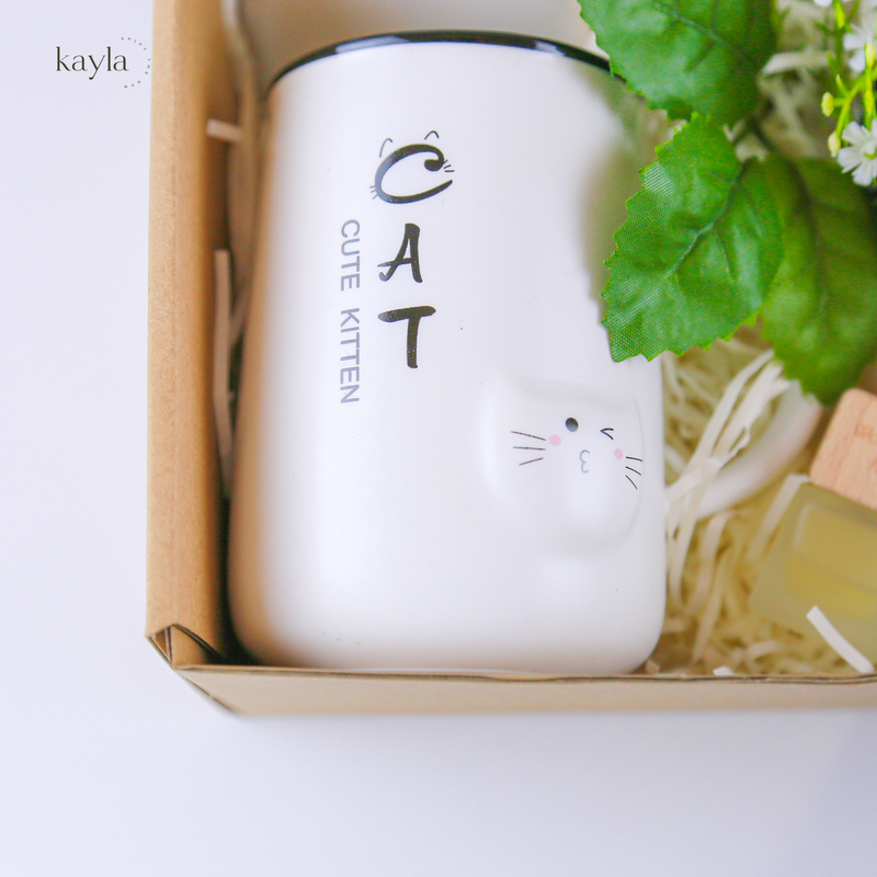 Set Quà Ly Sứ Mèo Nhỏ