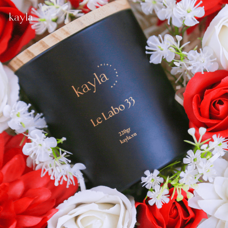 Set Quà Nến Thơm Le Labo 33 Black Rose