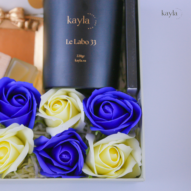 Set Quà Nến Thơm Le Labo 33 Blue