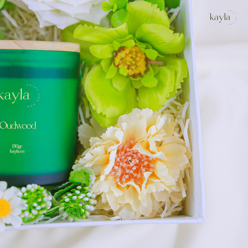 Set Quà Nến Thơm Oudwood Thanh Mộc