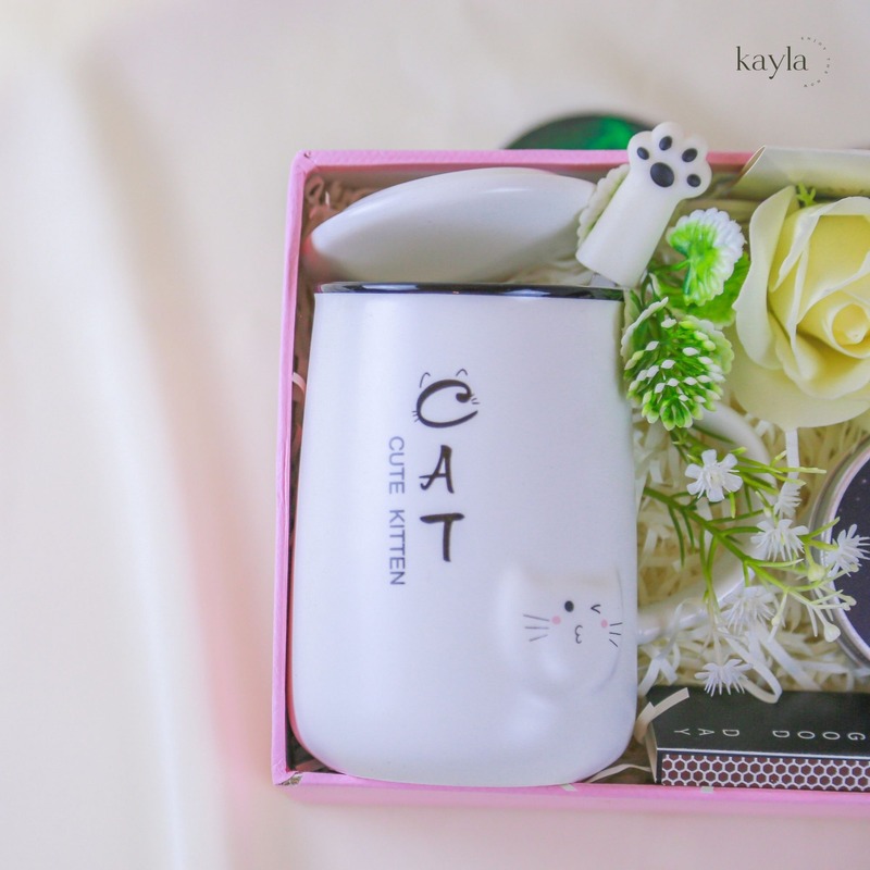 Set Quà Tặng Nến Cung Bọ Cạp Mèo Xinh