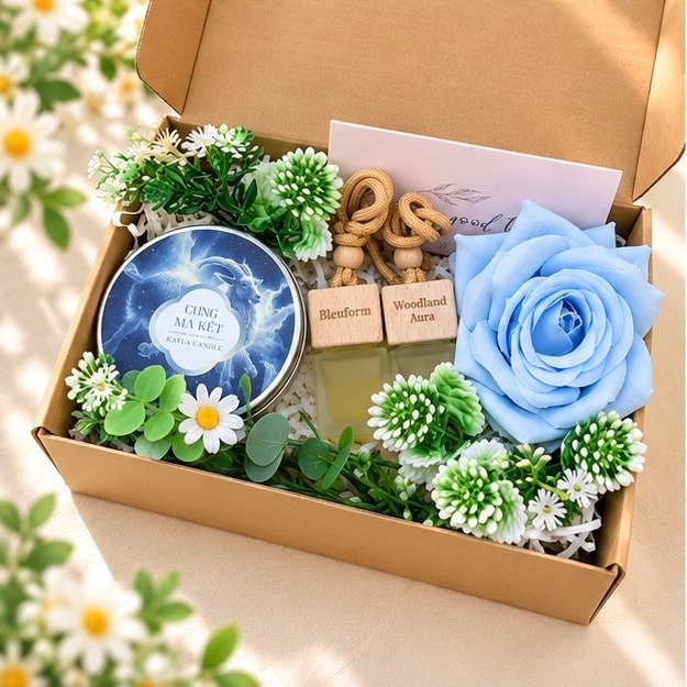 Set Quà Tặng Nến Thơm Cung Ma Kết