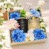Set Qua Tang Nen Thom Le Labo 33 Tinh Dau Khuech Tan Solibre hoa xanh diu em