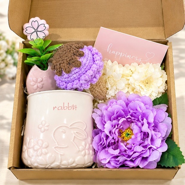 Set Quà Tặng Ly Sứ Rabbit & Phụ Kiện
